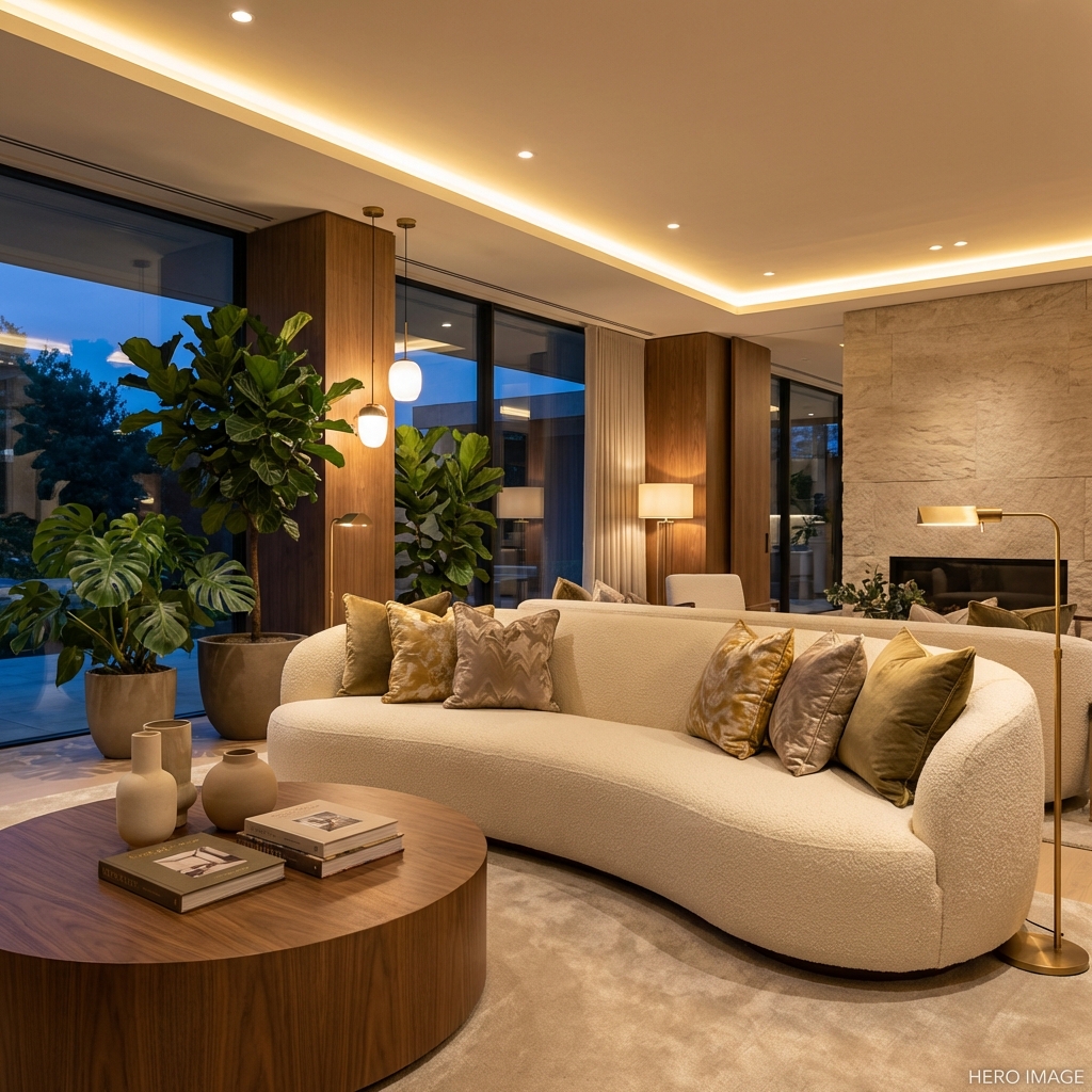 Luxury furniture showroom